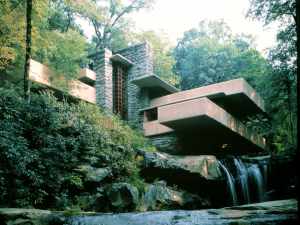 Frank Lloyd Wright - 1935-37, Fallingwater, Edgar J. Kaufmann house, Bear Run (main b det), Pennsylvania