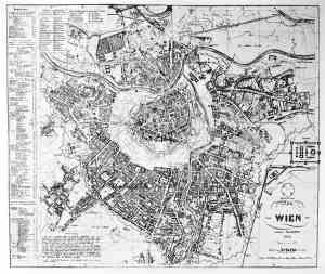 Wien, plan 1856